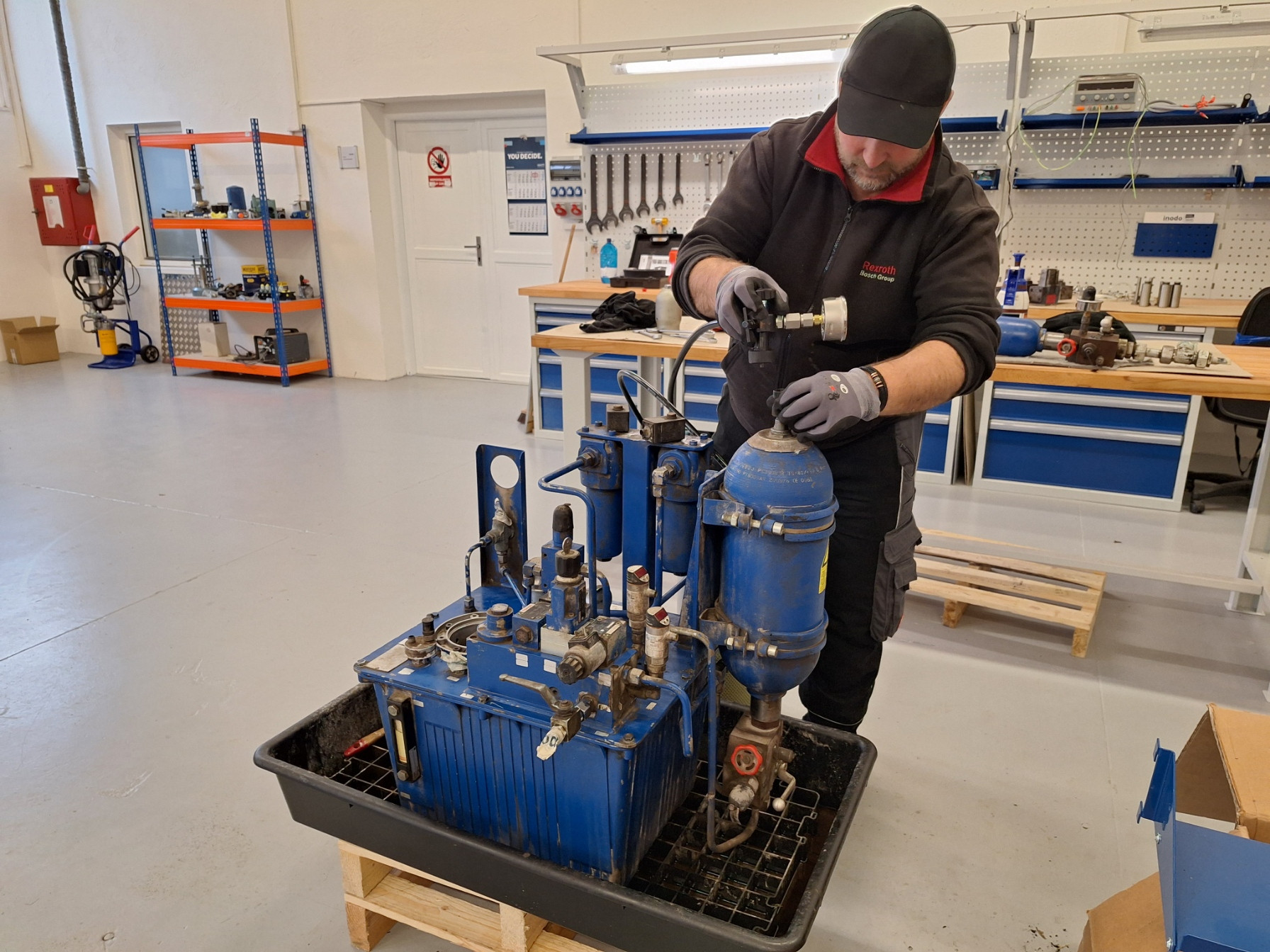 Time to replace hydraulic components?